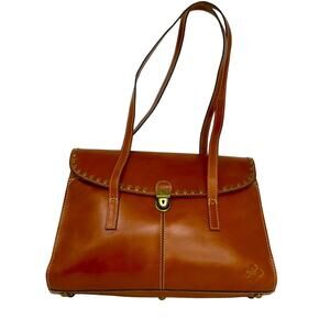 PATRICIA NASH Verbania Studded Leather Satchel